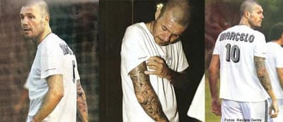 El Look Beckam de Marcelo Tinelli.