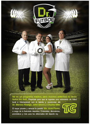 Primera foto de Dr Futbol.