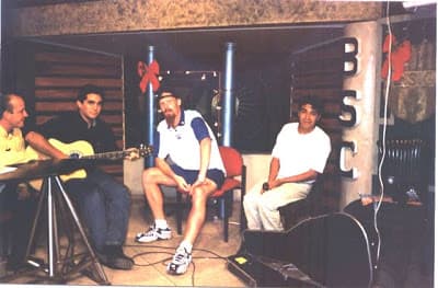 Haciendo musica con Lalas.