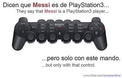 Messi...Como lo manejarias en el Play?