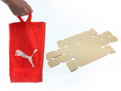 Puma reinventa el packaging de zapatos.