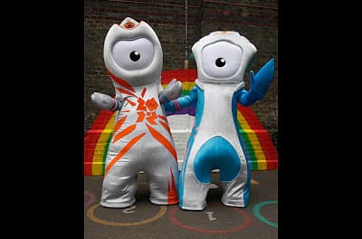 Londres presenta sus mascotas para JJOO-2012