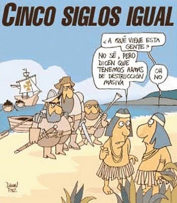 Nos colonizaron o nos saqueron?