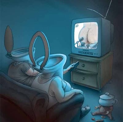 El ver TV basura nos puede atrofiar el cerebro?