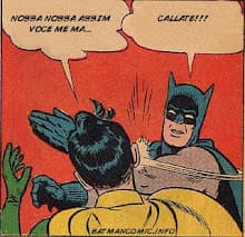 Batman se cabreo del "Ai eu se te pego"