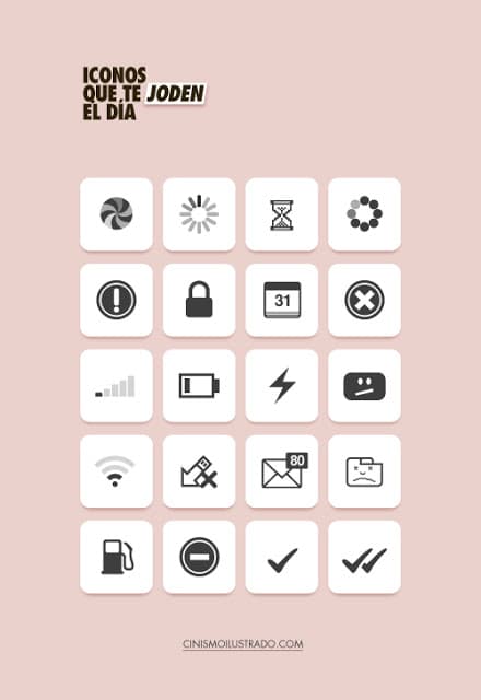 Iconos que te alteran