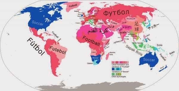 Futbol o soccer?...o football?...futebol?