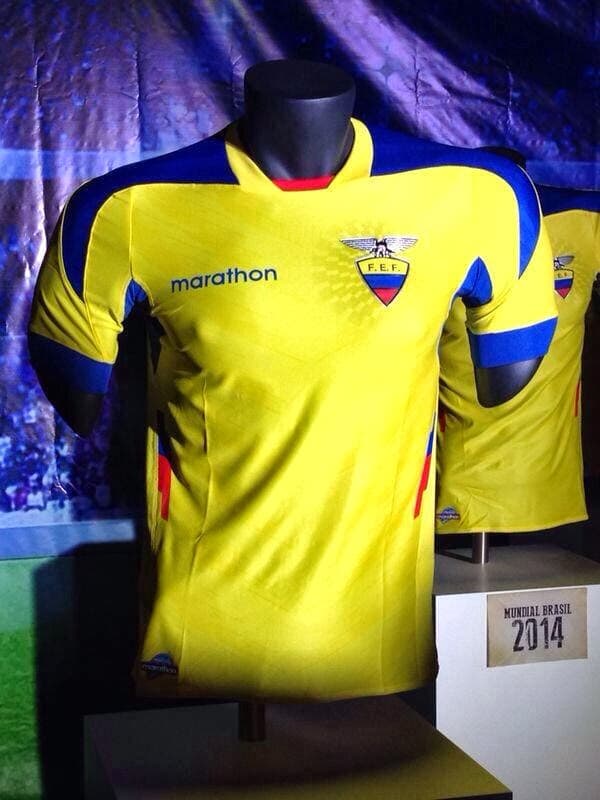 La nueva camisa de la seleccion.