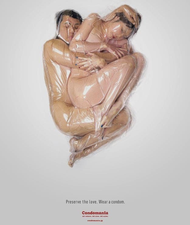 Preseva el amor, usa un condon.