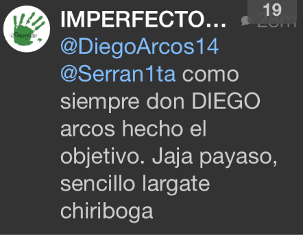 Que te reclamen por...