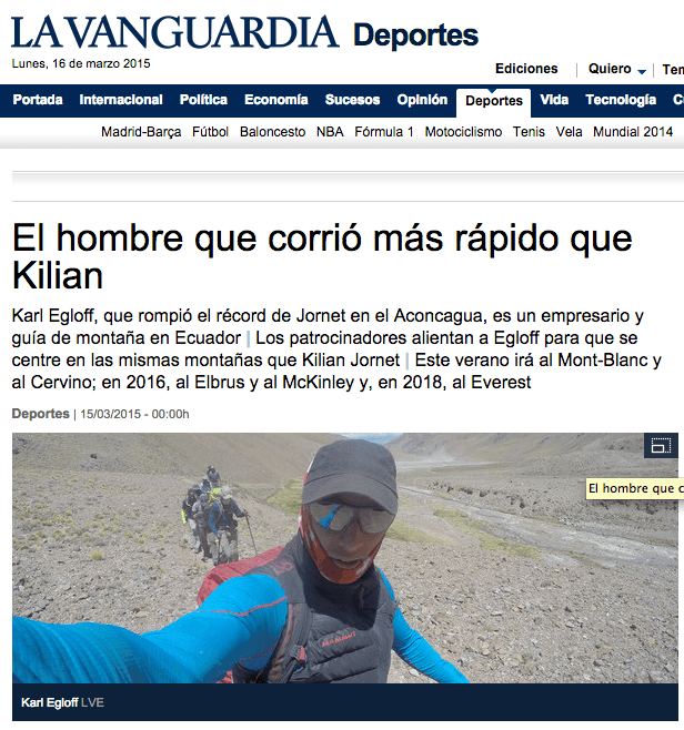 Karl Egloff esta en todas partes