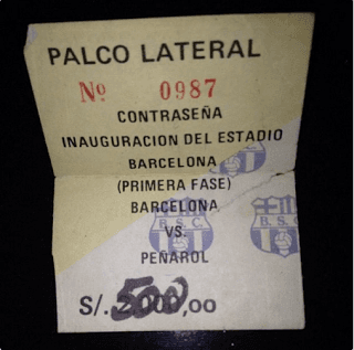 Cual fue la verdadera inauguración del estadio monumental?