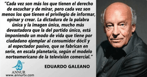 Galeano nos visita otra vez