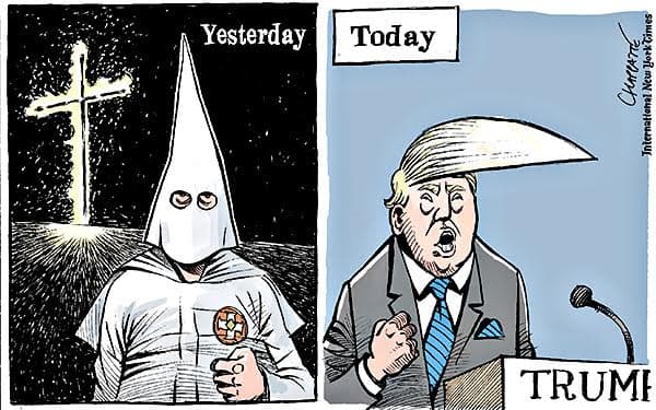Trump visto por Chappatte