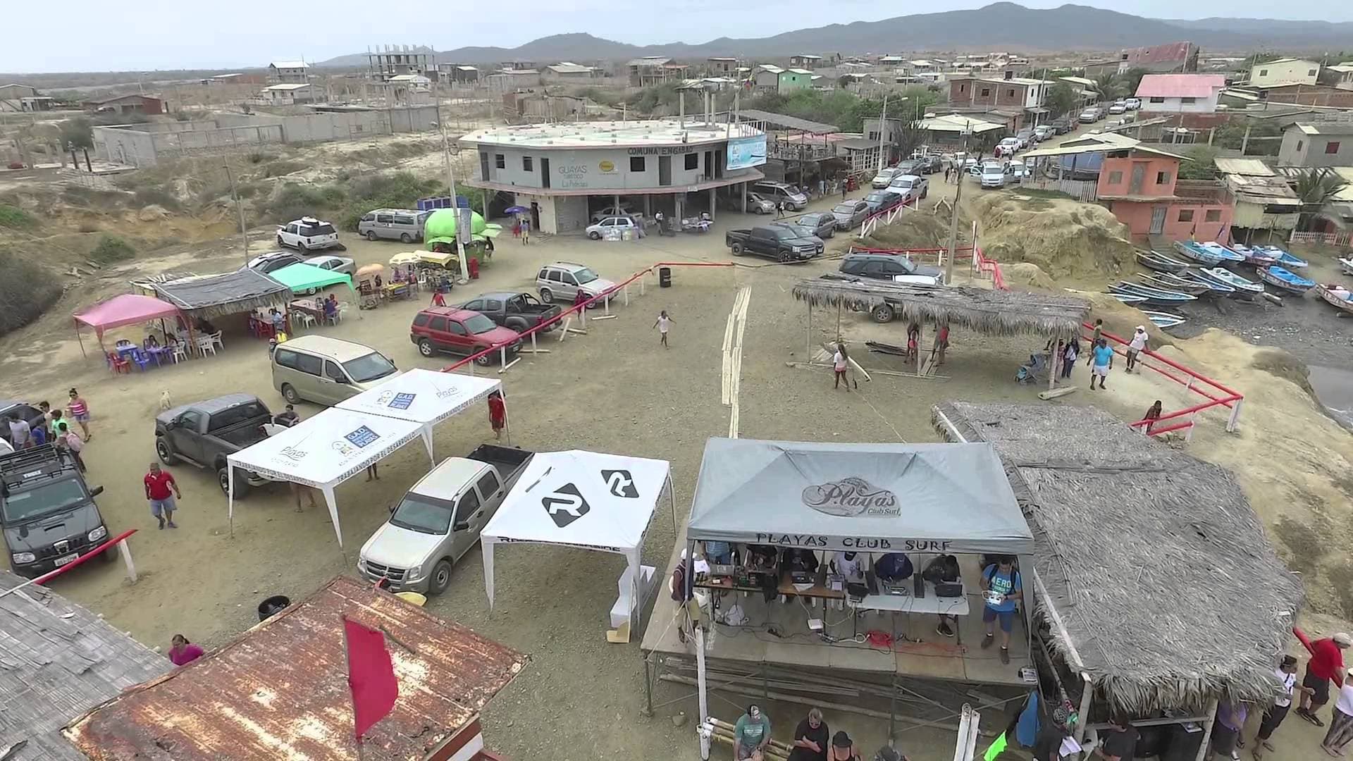 Engabao desde arriba