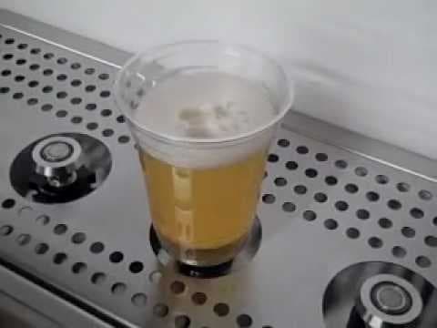 La cerveza desde abajo.