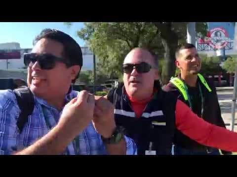 Los compadres en las calles de Houston