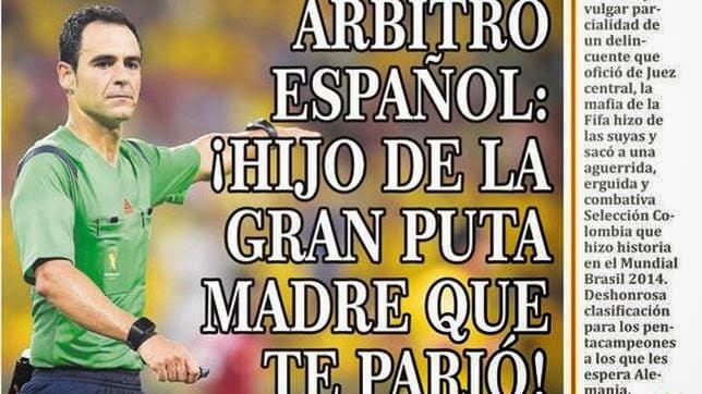 La linea frágil entre periodista e hincha es uno de los peores momentos de su vida