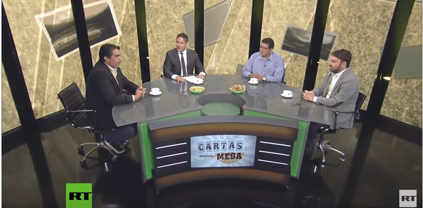 Charla mundialista en RT